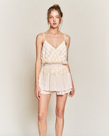 SAVANNAH LACE ROMPER