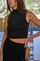 Expression Mockneck Tank Top