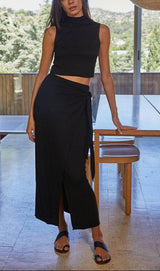 Expression Mockneck Tank Top