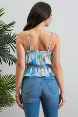 Claire Smoked Waist Top