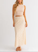 Ivanna Lace Maxi Skirt