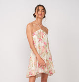 Adeline Chiffon Floral Mini Dress