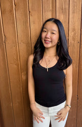 REVERSIBLE RIBBED TANK TOP