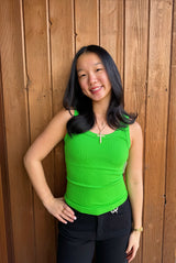 REVERSIBLE RIBBED TANK TOP
