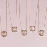 Pearls Initial Necklace