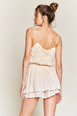 SAVANNAH LACE ROMPER