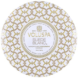 SUEDE BLANC TIN CANDLE 12Oz