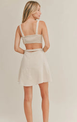 GLAMPING MINI DRESS
