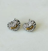 JUICY HEART STUD EARRINGS
