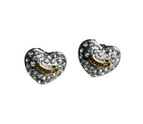 JUICY HEART STUD EARRINGS