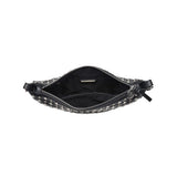 Studded Shoulder-Crossbody Bag