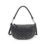 Studded Shoulder-Crossbody Bag