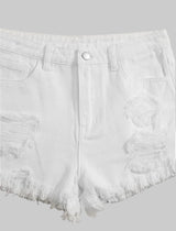 Kasey Distressed Denim Shorts