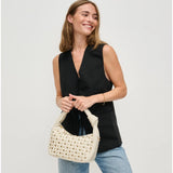 Lexi Studded Crossbody - Oatmilk