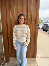 Taylor Stripped Knit Sweater
