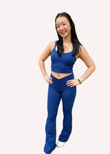 Softie Crossover Flare Pants
