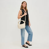 Lexi Studded Crossbody - Oatmilk