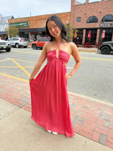 Quinn Halter Maxi Dress
