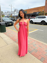 Quinn Halter Maxi Dress