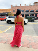 Quinn Halter Maxi Dress