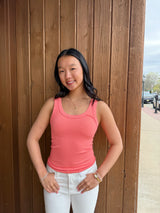 REVERSIBLE RIBBED TANK TOP