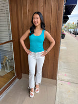 REVERSIBLE RIBBED TANK TOP