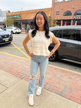 Sydney Round Knit Top