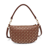 Studded Shoulder-Crossbody  Bag