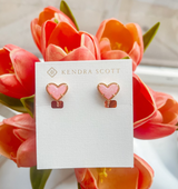 Kendra Scott Ari Heart Clip On Earrings