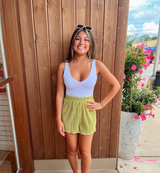 EMORY PLEATED SHORTS