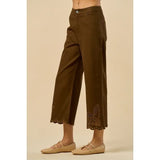 Emily Embroidered Denim Pants