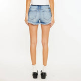Orion Low Rise Denim Shorts
