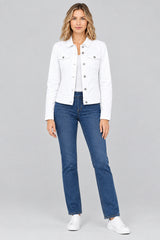 Classic White Jean Jacket