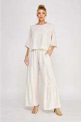 Tessa Soft Linen Top