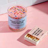 Candier Congrats Candle