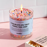 Candier Congrats Candle