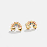 Rainbow 18K Kids' Earrings