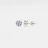 Cz Round Studs