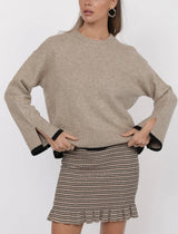 ANGELINA CREW NECK SWEATER