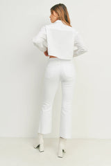 Gigi Vintage Cropped Flare Jeans