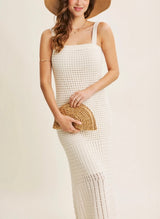 Sorrento Crochet Midi Dress