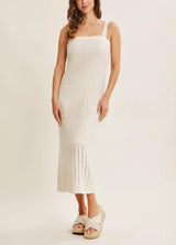 Sorrento Crochet Midi Dress