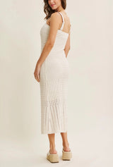 Sorrento Crochet Midi Dress