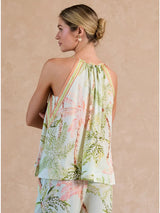Tropical Print Top
