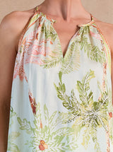 Tropical Print Top