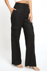Cargo Linen Pants