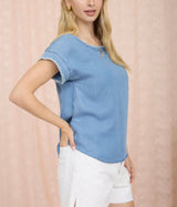Alanna Edge Stitch Top