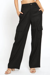 Cargo Linen Pants