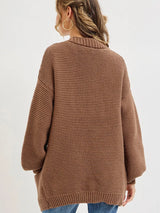 Chunky Cable Knit Cardigan