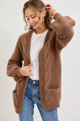 Chunky Cable Knit Cardigan